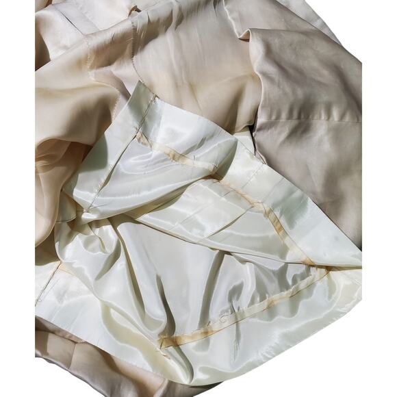 Vintage Hand Made Womens Lace Puff Skirt Evrning Gown Size Medium Feminine Boho - Picture 4 of 11